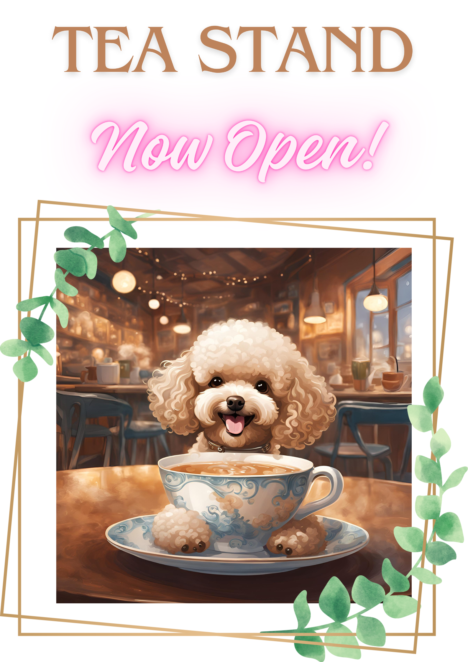 ロイヤルミルクティーラボ ティースタンド